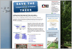 Save the Mather Community Trees - www.savethemathertrees.com
