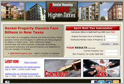 Rental Housing Against Higher Taxes